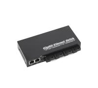 SHMKBDPF Convertitore multimediale in fibra Gigabit da 1000M 4 SC a 3 RJ45 2 porte A+2B 1310nm/1550nm 20KM