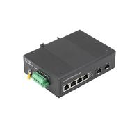 SHMKBDPF Convertitore multimediale industriale gestito tramite Web Gigabit SFP da 2 SFP a 4 POE 1000M