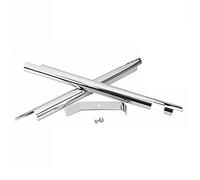 SHMTOOL 1 Paia Down Tube Frame Covers Cromo per Harley Softail Deluxe FLSTN FLSTF Heritage Softail Classic FLSTC 2007-2017