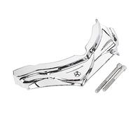 SHMTOOL Cromo Moto Protezione del blocco motore della copertura laterale del cilindro per Harley Softail Slim FLS Fat Boy Springer 2007-2017