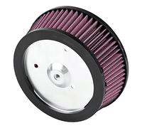 SHMTOOL Elemento filtrante del pulitore dell'aria Red Big Sucker Stage 1 per Harley Dyna 1999-2017 Softail 2000-2015 & Touring Road King Electra Glide 1999-2007