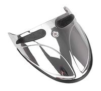 SHMTOOL Estensione Parafanghi anteriore del motociclo Parafanghi Trim Narrow per Harley Dyna Low Rider FXDL Super Glide FXD Softail Sportster 883 1200, Cromo