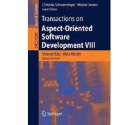 Shmuel Katz Transactions on Aspect-Oriented Software Development VII (Tascabile)