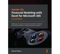 Shmuel Oluwa Hands-On Financial Modeling with Excel for Microsoft 36 (Tascabile)