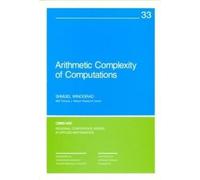 Shmuel Winograd Arithmetic Complexity of Computations (Tascabile)