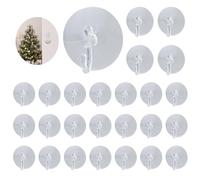 ShnminEU 40 Ganci a ventosa Ø40 mm - Extra forti senza fori per finestre, bagno, cucina, vetro, specchio e piastrelle - trasparenti e riutilizzabili