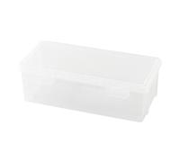 Shntig Astuccio rigido per matite, custodia trasparente, penna capacità, organizer, custodia per artisti, per studenti, bambini, organizzatore pastelli con manico regolabile