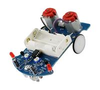 Shntig Auto robotiche programmabili per tracciamento delle linee con sensori infrarossi e design del modulo per appassionati Robot per rilevamento delle linee nere