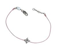 Shntig Ciondolo regolabile a quattro punte con strass per tutti i giorni gioielli impilabili eleganti design minimalisti stella a quattro punte, Misura unica, come descritto