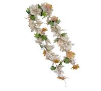 Shntig Foglia artificiale Decorazione Pianta Autunno Raccolto Appeso Disposizione delle Piante Per Mantelli Parete Halloween Festa del Ringraziamento Realistico Fiore