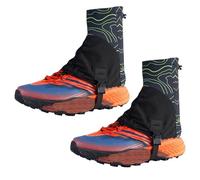 Shntig Ghette da trail Ghette basse per caviglia Copriscarpe protettive Prevenzione della sabbia traspirante per la corsa, escursionismo, trail racing, Copriscarpe protettivo