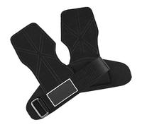 Shntig Guanti da allenamento multiuso antiscivolo in pelle con cinghie regolabili per applicazioni di esercizi di forza, guanti da ginnastica in pelle