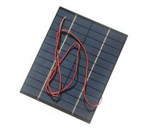 Shntig Pannello Solare 6V / 12V 5.2W / 5W Pannello Solare per Colle a Goccia Pannello Solare Scheda in silicio policristallino per Auto Giocattolo Carica Batteria Piastra per Colle gocciolanti