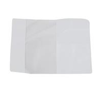 Shntig Porta passaporto trasparente trasparente per custodia organizer da viaggio, Smerigliato