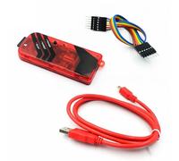 Shntig Programmatore microcontrollore Portatile PICKIT2 Kit2 con indicatori LED e connettività USB Sviluppo sistemi integrati