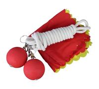 Shntig Resilienza Gomma Meteore Martello Portatile Gomma Meteore Martello Strumento di Formazione Per Gli Appassionati di Wushu Art Elastico Fitness Flussi Palla