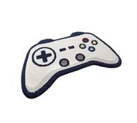 Shntig Tappetino da bagno a forma gamepad Tappeto peloso Tappeto antiscivolo per camera da letto o bagno Tappetino morbido assorbente per decorazioni per la casa Tappeti doccia per bagno