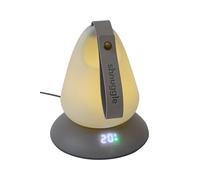 Shnuggle Moonlight Plus - Luce notturna e termometro digitale per la stanza dei bambini, con monitor della temperatura, luminosità regolabile per neonati e bambini, regalo perfetto per neonati e