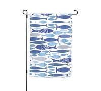 Shoal of Fish 45x30cm bandiera decorativa esterna poliestere bandiera esterna perfetta per la decorazione del giardino o del patio