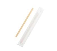 SHOBI 200 Palette caffè Monouso imbustate singolarmente, Palettine Caffe 14 Cm in Legno Biodegradabili e Compostabili (200, 14 Cm)