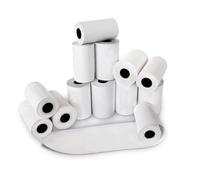 SHOBI Rotoli Pos per Registratore di Cassa 57mm x 18m x 12mm rotoli omologati per scontrini e ricevute (10 Rotoli)