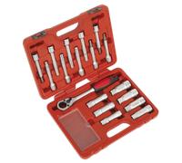 Shock Absorber Puntone Dado Kit 18pc - Sealey VS0331 Nuovo