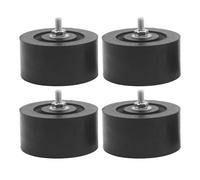 Shock Absorbing Mount Cushions, Thickened Equipment Support Risers, Sound Minimizing Base Protectors for Cooling Condenser Machines, Floor Stabilizing Blocks for Residential Setup