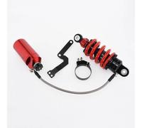 Shock aria Assorbitore di sospensione posteriore Centro 205mm 235 mm 260mm 285 mm Compatibile con bici da 125 cc da 135 cc e modelli simili tra cui GROM MSX125 MSX125 SF TNT125 TNT135(Red 205mm)
