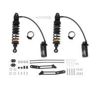 Shock di sospensione posteriore con serbatoio remoto compatibile con motociclette di strada stradale di strada 2014-2024(Black)