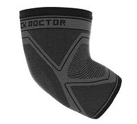 Shock Doctor Adulti Gomitiera, Unisex, Ellbogenbandage, Nero