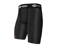 Shock Doctor Core Compression Shorts with Cup Pocket - Black - Large