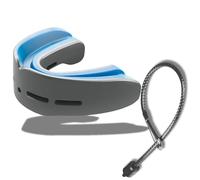 Shock Doctor Nano Double - Paradenti, Nero (Grigio), Adulto