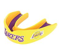Shock Doctor - Paradenti per Bambini NBA Basket Los Angeles Lakers, Colore: Giallo