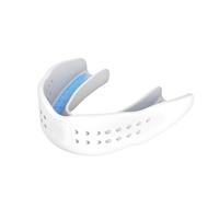 Shock Doctor Superfit all Sport Senza Spalline paradenti, Giovanile, Bianco