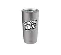 Shock E Awe Bicchiere termico in acciaio inox doppia parete