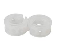 Shock per auto 2 pc cheotime, ammortizzatore trasparente per ammortizzatore per auto-ammortizzatore TPE tampone a molla tampone cuscino tampone molla per cuscino a molla di tipo (B+)