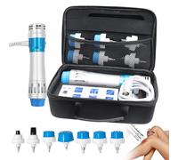 Shock Wave Therapy Machine with 7 Massage Head, Portable ED Shock Wave Therapy Erectile Dysfunction Professional Pain Relief Body Muscle Relax Massager ED Treatment Device