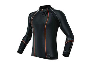 shockdoctor Maglietta Hockey da Sospensorio a Compressione da Ragazzo, Ragazzo, Tiefschutz Kompressions-Hockey-Shirt, Nero