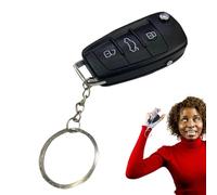 Shocker Key Keychain, Electric Trick Toy, Novelty Gag Plaything with Balanced Grip, Compact Utility with Sturdy Texture, 2.76x1.38x0.59 inches Entertainment Accessory, Practical Aid for Adults