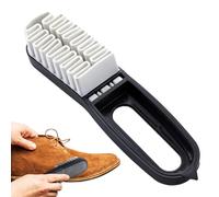 Shoe Cleaning Brush, 2-In-1 Soft Bristles for Sneaker & Shoe Care, Efficient Cleaner for Daily Use on Shoes, Boots, Furniture, Jackets, Wallets, Purses, Sofas, Travel, School, and Home