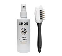 Shoe Clinic Sc_Suede-Cleaner-Brush, Detergente e Spazzola per Pelle Scamosciata Unisex-Adulto, Trasparente, 125ml