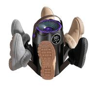 Shoe Dryer 6 Arms 3 Timers Foldable - Fast Heating UV Light Shoe Dryer for | Shoe Dryer Deodorizer for Rain Snow Days Winter Outings | Travel Commutes Post Workout Shoe Dryer 6 Arms 3 Timers Foldable UV