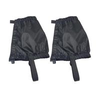 Shoe Gaiters - Black Windproof Boot Cover, Mountaineering Legging Cover, for Winter Skiing Hiking Mountaineering Climbing Trail Running Outdoor Sports Fishing, 22x17x4cm/8.66x6.69x1.57 Inches