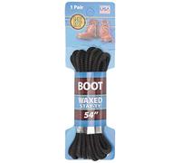 Shoe Gear Lacci cerati per stivali, nero/nero, 154 cm, nero/nero