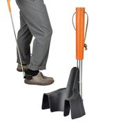 Shoe Horn Long Handle | Extended Foot Shoe Funnel For Easy Wear | Portable Telescopic Shoehorn | Adjustable Metal Shoehorn For Men, Women, And Kids Comfort And Everyday Use