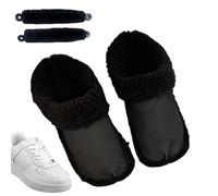 Shoe Insoles - Furry Shoe Liners | Warm Insoles with Shoelaces | Thick Soft Shoe Liner Insoles Liner Plush Clog Warm Inner Soles for Crocss Liners Clogs Replacement