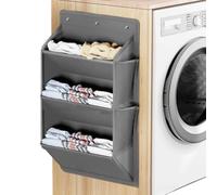 Shoe Organizer - Wall Mount 3-Tier Space Saving Shoe Rack | Vertical Storage Rack With Adhesive Mount And Side Mesh Pockets | Multi-Purpose Organizer For Entryway Closet Dorm RV Home Narrow Spaces