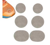 Shoe Patches, Toeburst Prevention Stickers, 1.57x1.97 inches Breathable Self-Adhesive Repair, 6pcs Durable Fabric Stickers for Shoes Hats Jackets Bags, Sneakers Boots Baby Clothes