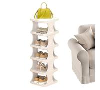 Shoe Rack - Shoe Shelf | Shoee Storage Organizer, 6-Tier Shoes Storage Rack Closet Organizer, Storagee Shelf Display Stand For Living Room Small Space Floor Entryway Corner Hallway Closet Adults Dorm
