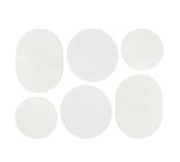 Shoe Repair Patches, Sneaker Insert Kit, 1.97x1.57in Non-Slip Heel Protectors, Authentic Wear-Resistant Material, Easy Apply Design for Shoe Maintenance Protection Use
